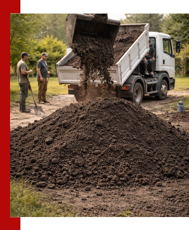 Доставка и продажа чернозема в Юбилейном оптом и в розницу