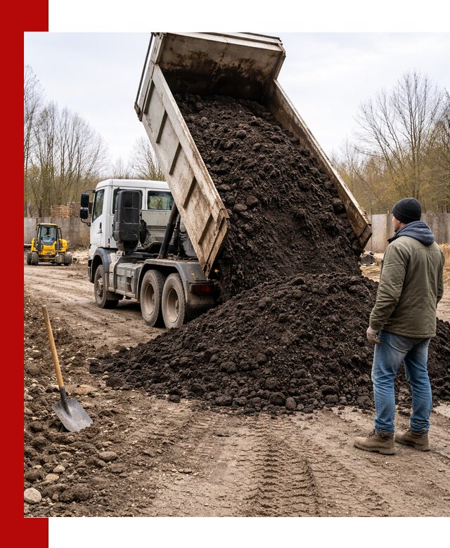 Доставка чернозема навалом в Юбилейном быстро и выгодно