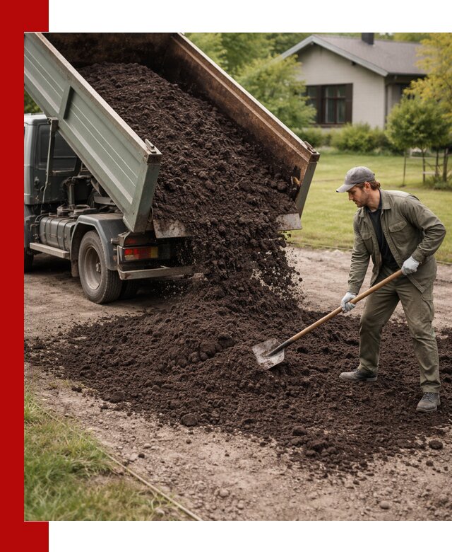 Чернозем для газона с доставкой в Юбилейном быстро и качественно