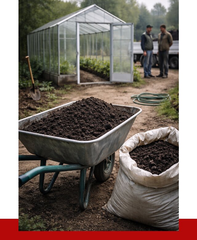 Чернозем для теплицы в Юбилейном с доставкой от 1545 р. | ПРОНЕРУДЮбл