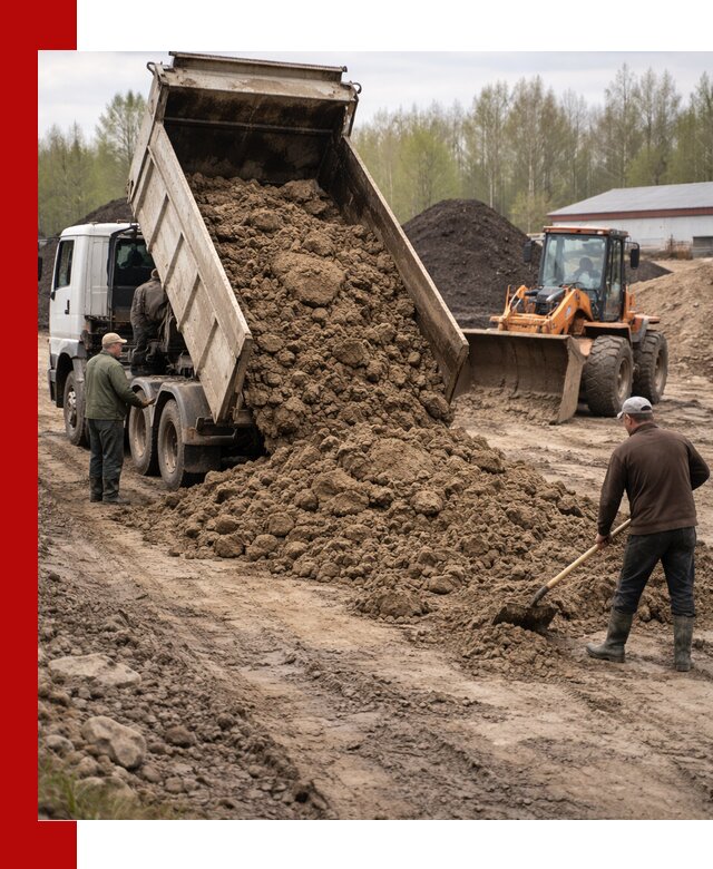 Доставка глин и суглинков в Юбилейном оптом и вкрай