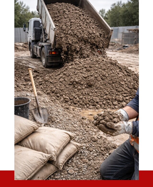 Купить глина для засыпки в Юбилейном от 1236 р. за куб | ПРОНЕРУДЮбл