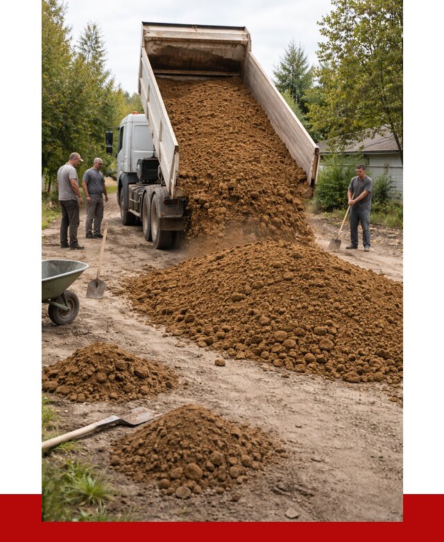 Купить суглинок с доставкой в Юбилейном от 2576 р. за куб | ПРОНЕРУДЮбл
