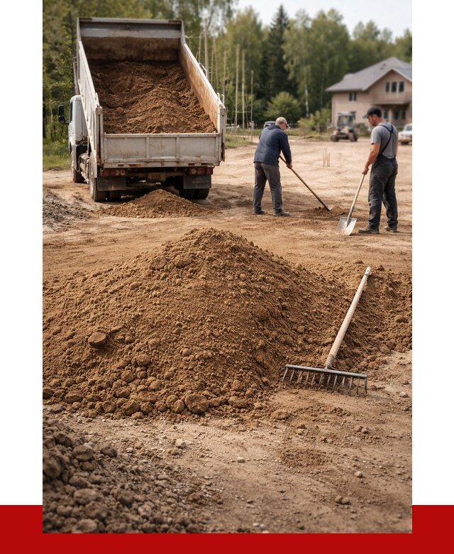 Суглинок для планировки в Юбилейном с доставкой от 4327 р. | ПРОНЕРУДЮбл