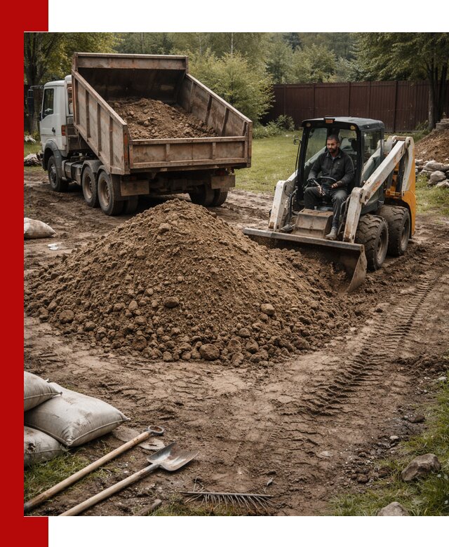 Суглинок для планировки участков в Юбилейном с доставкой и выгрузкой