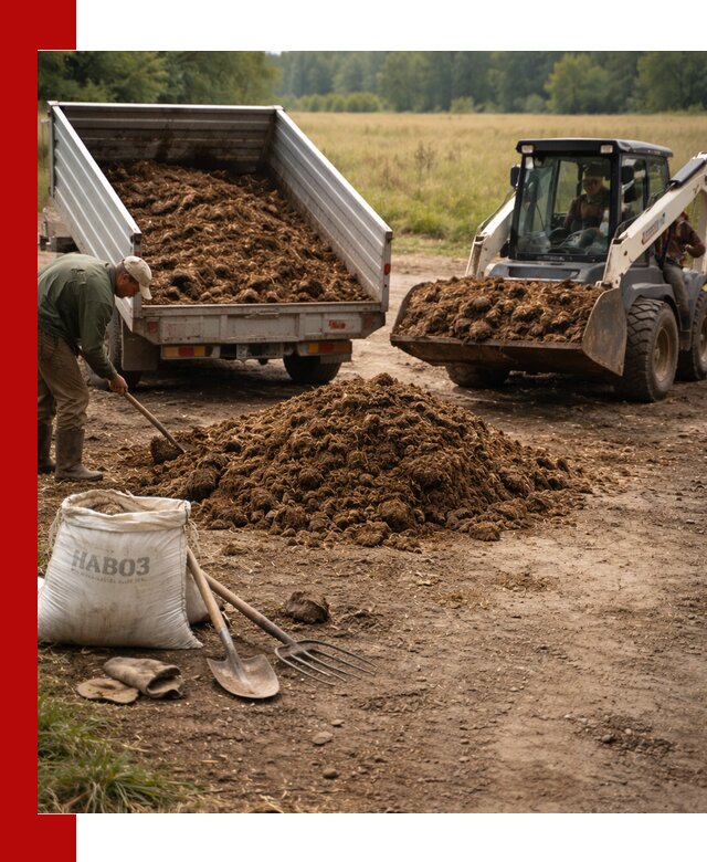 Доставка конского навоза в Юбилейном с разгрузкой и доставкой на объект