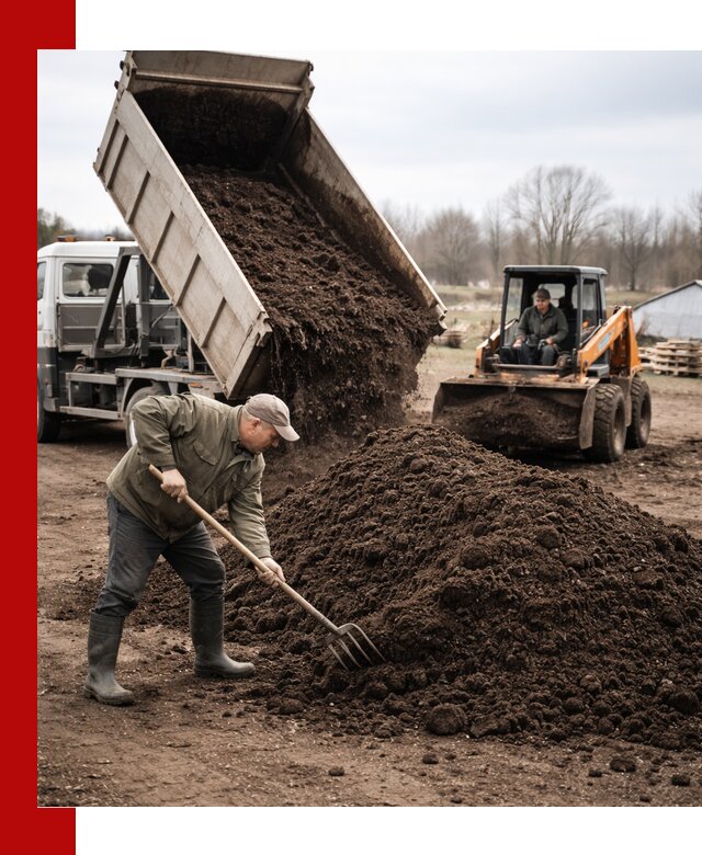 Доставка и продажа перегноя в Юбилейном быстро и дешево