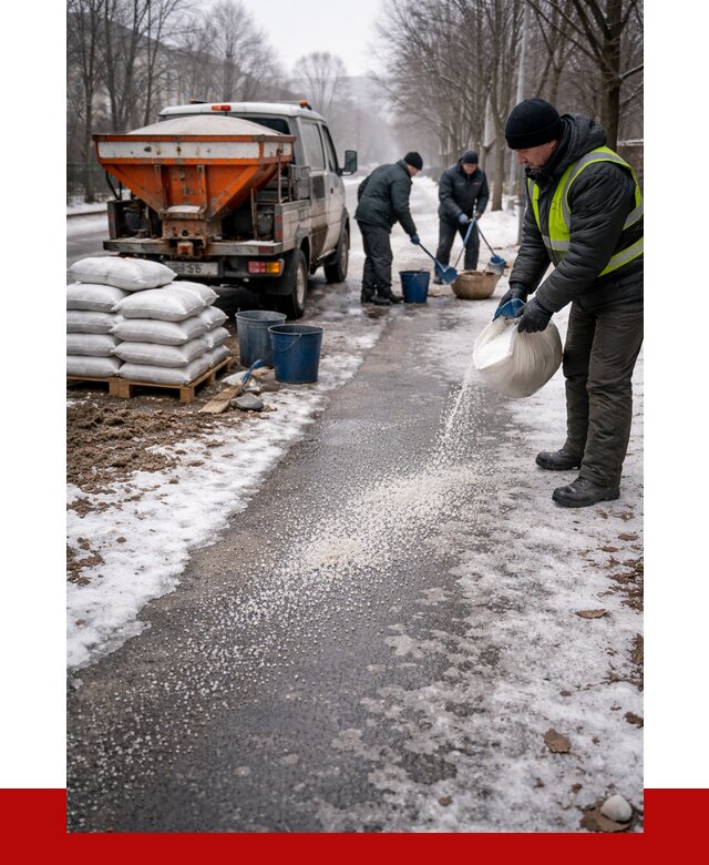 Реагент против гололеда в Юбилейном с доставкой от 4636 р. | ПРОНЕРУДЮбл