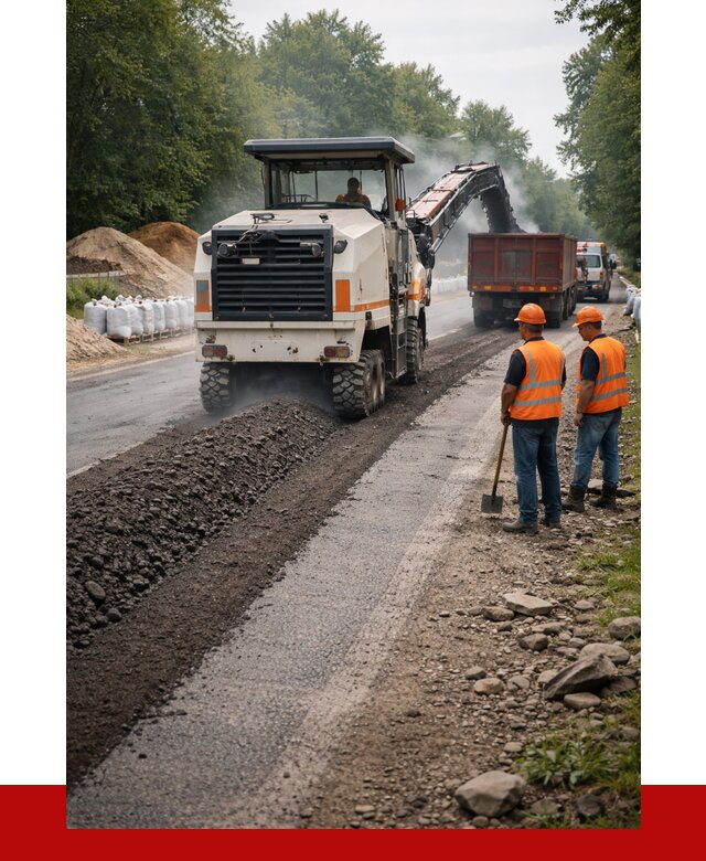 Фрезерованный асфальт в Юбилейном от 2267 р./куб. | ПРОНЕРУДЮбл