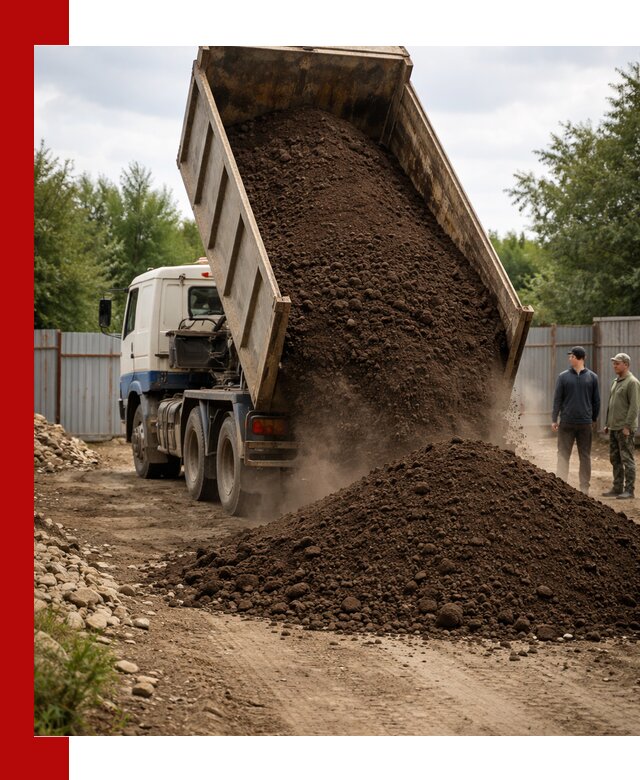 Доставка самосвалом 10 кубов в Юбилейном быстро и надёжно