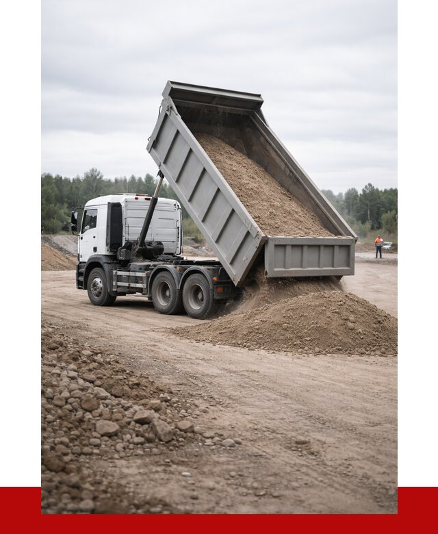 Доставка самосвалом 15 кубов в Юбилейном от 6697 руб. | ПРОНЕРУДЮбл