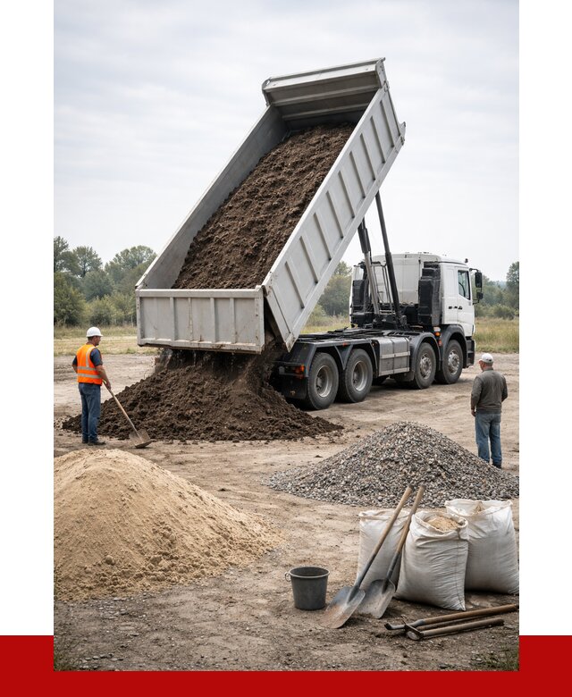 Доставка самосвалом 30 кубов в Юбилейном от 8758 р. | ПРОНЕРУДЮбл