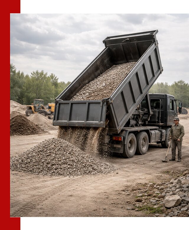 Доставка самосвалом 30 м3 по выгодным ценам в Юбилейном