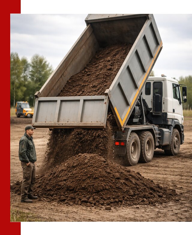 Аренда самосвала с водителем в Юбилейном для сыпучих грузов и навоза