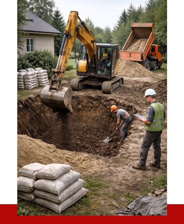 Рытье котлована в Юбилейном быстро от 4636 р. ПРОНЕРУДЮбл